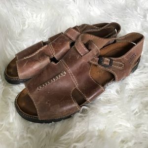 Noat leather sandals. Size 41.